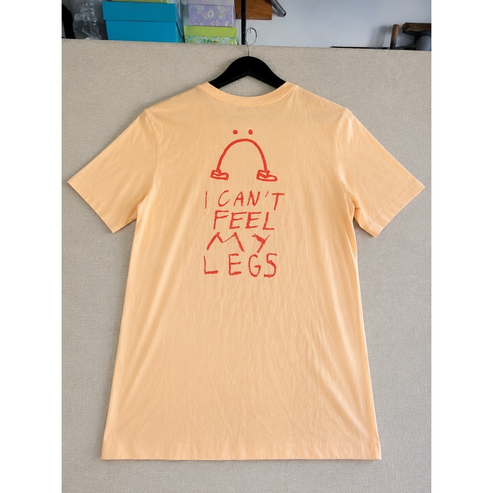 Nike A.I.R. Nathan Bell Dri-FIT Tee Small I Can't Feel My Legs Graphic Shirt - Picture 2 of 6